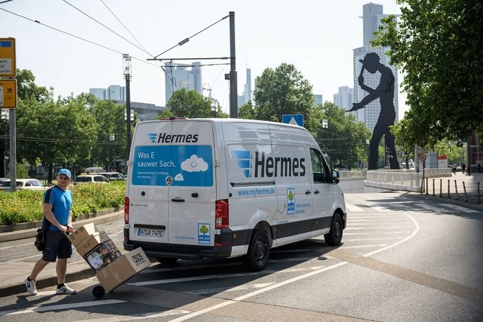 Hermes – Ausladen des e-Crafters