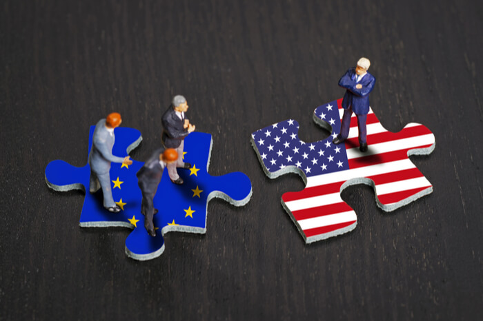 Puzzlestücke USA & EU