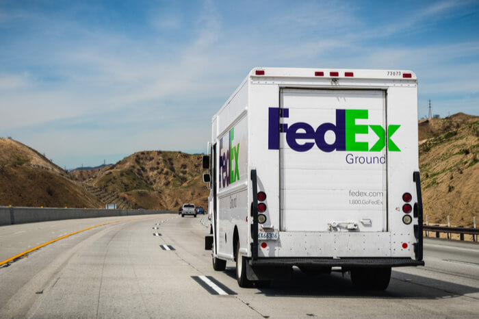 FedEx Wagen