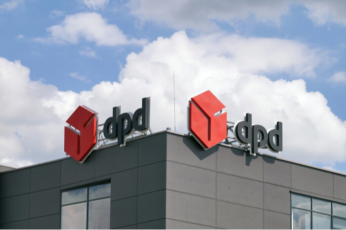 DPD-Logo Gebäude
