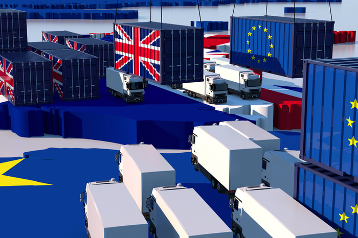 Handel Großbritannien EU Lkw