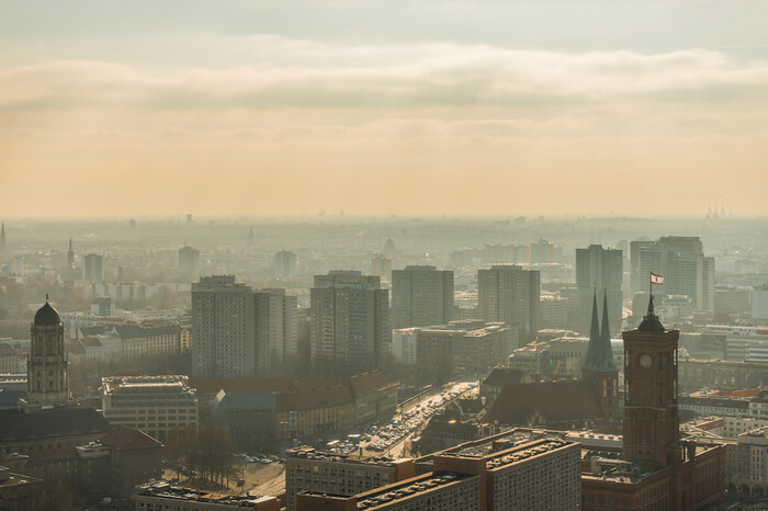 Smog über Berlin