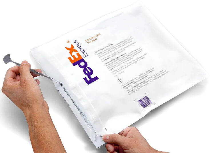 FedEx neue wiederverwendbare Verpackung