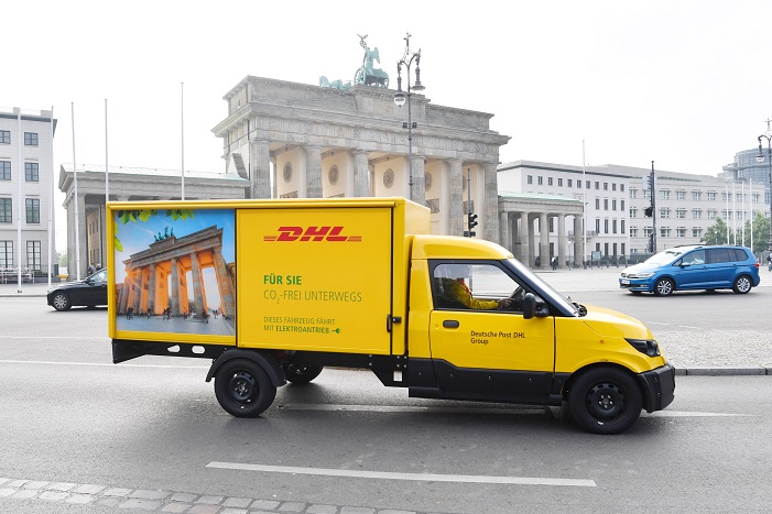StreetScooter der DHL in Berlin