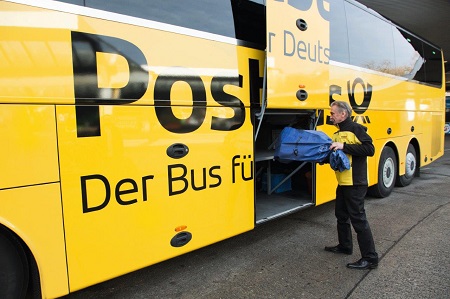 Die Deutsche Post setzt auf Fernbusse.