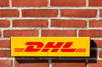 DHL Schriftzug
